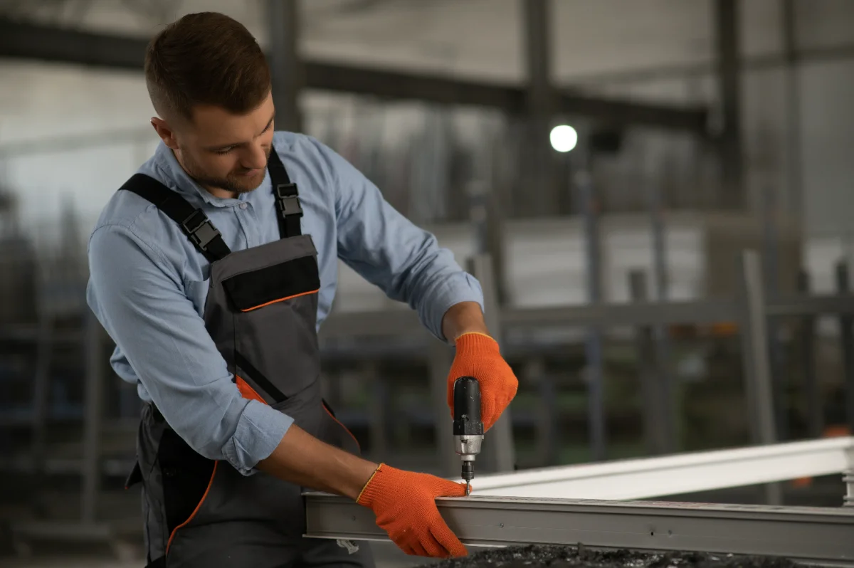 Qual a diferença entre vidraceiro e serralheiro