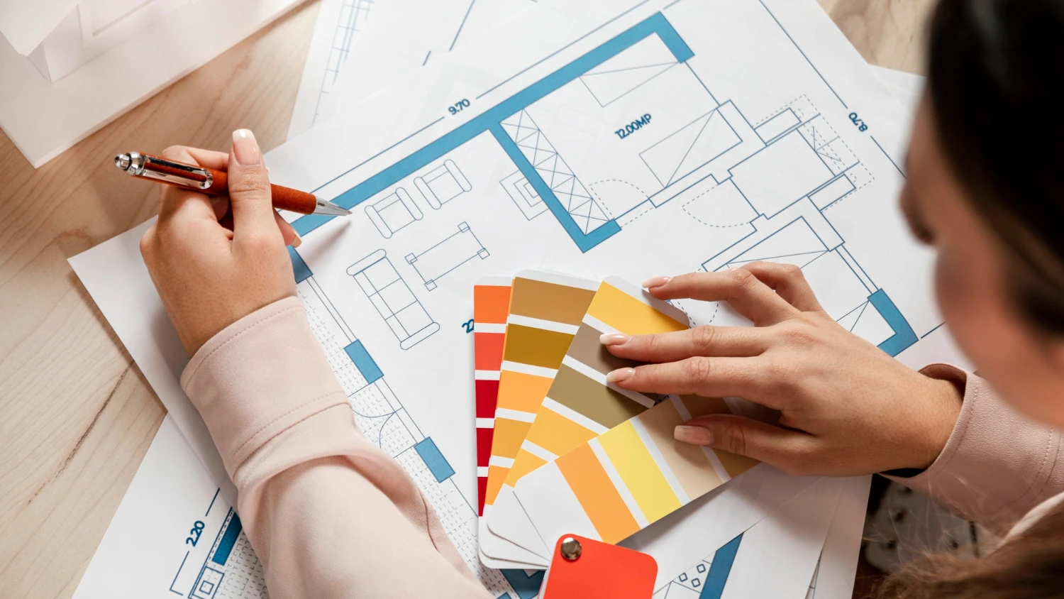 como os designers de interiores cobram